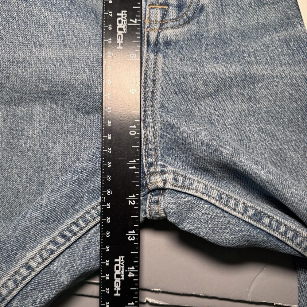 Samsoe Samsoe Jeans Mens 32 34 (33x34) Eddie Button Fly Blue Moon New - Picture 9 of 13